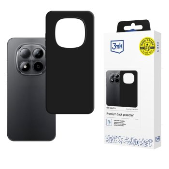 3mk Protection Matt Case Pro dėklas Redmi Note 15 Pro, matinis juodas