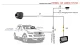 Termovizinė automobilinė kamera ir 7\" vandeniui atsparus monitorius
