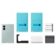 Samsung Silicone Magnet dėklas Galaxy Z Fold 8 su 2 plėvelėmis, žalias