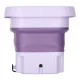 Sulankstoma nešiojama mini skalbimo mašina, 8 l, violetinė