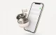 Belaidės ausinės ONIKUMA TX610 TWS, ANC, Bluetooth 5.4, 2.4 GHz, smėlio spalvos