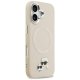 Karl Lagerfeld Karl & Choupette Pins MagSafe Phone Case Cover iPhone 17 - Beige