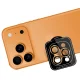 3mk Lens Protection Pro kameros stiklas iPhone 17 Pro / Pro Max, oranžinis