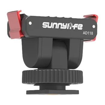Sunnylife AD118 cold shoe adapteris DJI Osmo Action 5 Pro / 4 / 3 / 2 ir 360