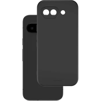 Silicon dėklas skirtas Google Pixel 10a, juodas