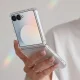 Dėklas Tech-Protect FlexAir Hybrid skirtas Samsung Galaxy Z Flip 8, skaidrus