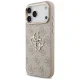 Guess 4G Big 4G Classic Logo dėklas iPhone 17 Pro Max / 18 Pro Max, rausvas auksas