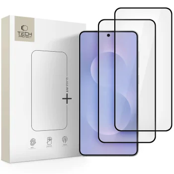Apsauginis stiklas Tech-Protect Glass Fit+ Samsung Galaxy S25 Edge (2 vnt.), skaidrus