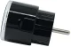 Shelly Plug PM Gen3 Matter 13A išmanusis lizdas, juodas