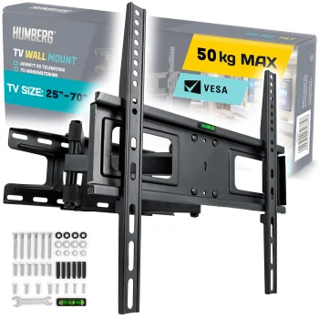 Humberg televizoriaus laikiklis 25-70", iki 50 kg