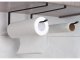 Slide-on Metal Paper Towel Holder, Black
