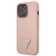 Guess Saffiano Triangle dėklas Apple iPhone 13 Pro / 13, Pink