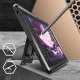Samsung Galaxy Tab S9 FE+ Plus 12.4\'\' (SM-X610 / X616B) Supcase Unicorn Beetle Hard Case Cover, Black