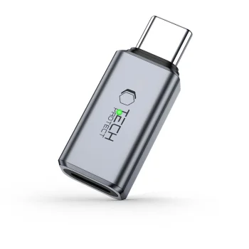 Tech-Protect UltraBoost USB-C to Lightning Audio Adapter - Gray