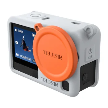 Telesin Silicone Protective Case for DJI Osmo Action 6, Gray (S6-PTC-11BU)