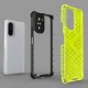 Dėklas Honeycomb su TPU rėmeliu telefonui Xiaomi Poco F3 / Redmi K40 / K40 Pro, žalias
