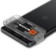 Google Pixel 7 Spigen kameros apsauginis stiklas (2 vnt.), juodas