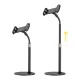 Stalinis telefono ir planšetinio kompiuterio stovas Wozinsky WTHBK4 4.7-11\", juodas