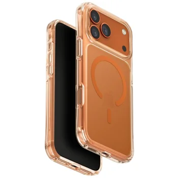 Dėklas Uniq LifePro Xtreme Magclick, skirtas iPhone 17 Pro Max, oranžinis