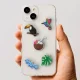 TFO 3D lipdukai Tropical birds, 5 vnt. rinkinys