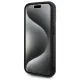 Karl Lagerfeld dėklas iPhone 15 Pro Max telefonui 3D Rubber Signature, juodas