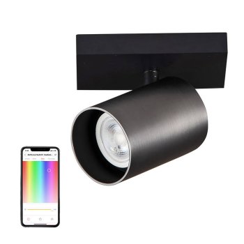 Išmanusis lubinis prožektorius Yeelight YLDDL-0083-B, juodas