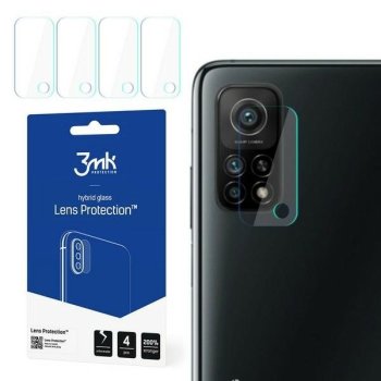Xiaomi Mi 10T / Mi 10T Pro 3MK Lens Protection Back Camera Hybrid Glass Protector, 4 pcs.