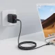 Laidas Acefast C4-03 USB-C į USB-C, 100W, 5A, 480 Mb/s, 2m, juodas