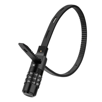 Kombinuotas dviračio užraktas Rockbros 3240001001, 0,5 m, juodas