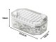 Ice Cube Tray with Bin and Scoop, 50 Cubes
