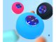 Compact wireless Bluetooth speaker IPX4 with suction cup and bass