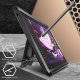 Samsung Galaxy Tab A7 Lite Supcase Unicorn Beetle dėklas, juodas