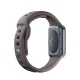3mk silikoninis laikrodžio dirželis Apple Watch 42 / 44 / 45 / 49 mm, rudas