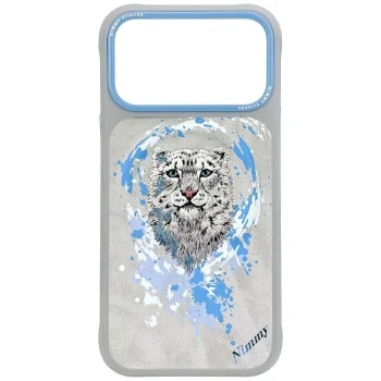 Nimmy Pantera MagSafe Case for iPhone 17 Pro, Light Gray