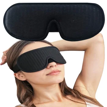 Miego akių kaukė 3D šviesą blokuojanti reguliuojama miego kaukė