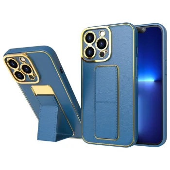 Case for iPhone 13 Pro with Kickstand, Blue