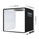 Puluz fotostudijos šviesdėžė LED 25cm su fonais