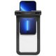 Vandeniui atsparus dėklas Spigen Aqua Shield A601 IPX8 - juodas