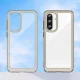 Dėklas Samsung Galaxy A26 telefonui Outer Space, pusiau skaidrus juodas