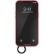Adidas iPhone 12 / 12 Pro dėklas su juostele rankai, rožinis