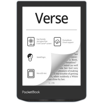 Elektroninių knygų skaityklė PocketBook Verse (100997), šviesiai mėlyna