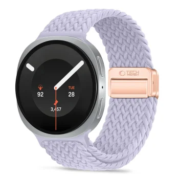 Tech-Protect NylonMag dirželis Samsung Galaxy Watch (40/44/46 mm), violetinis