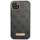 Guess 4G Logo Plate MagSafe dėklas iPhone 14 Plus, juodas