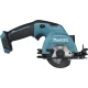 Akumuliatorinis rankinis diskinis pjūklas Makita HS301DZ, 12 V, 85 mm