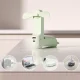 Rankinis ventiliatorius Jisulife Handheld Fan Life8, 2000 mAh su žibintuvėliu ir išorine baterija, žalias