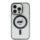Karl Lagerfeld dėklas iPhone 15 Pro Max su MagSafe, skaidrus