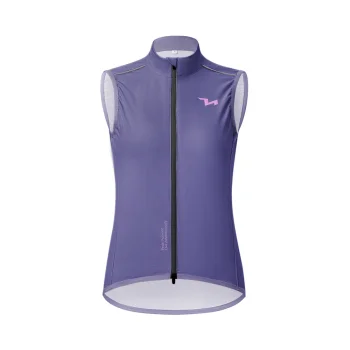 Rockbros MJ008 TVI Windproof Women's Cycling Vest S - Purple