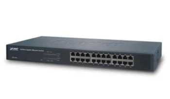 24 prievadų Gigabit Ethernet tinklo šakotuvas