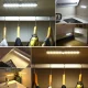 Belaidis 10 LED šviestuvas su judesio jutikliu, baltas