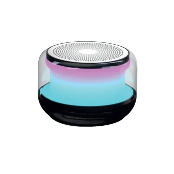 Nešiojamas „Bluetooth“ garsiakalbis Setty GB-700 su RGB, juodas